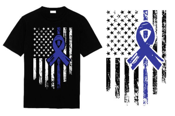 Colon Cancer Ribbon T Shirt Design Review