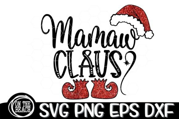 Mama Claus SVG PNG for Festive T-Shirt Designs