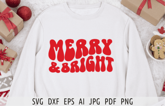 Merry and Bright Retro Christmas Design Review