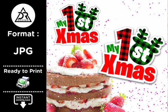 My First Xmas Cake Topper Printable: A Seller's Review
