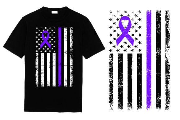 Pancreatic Cancer Ribbon T-Shirt Design Review