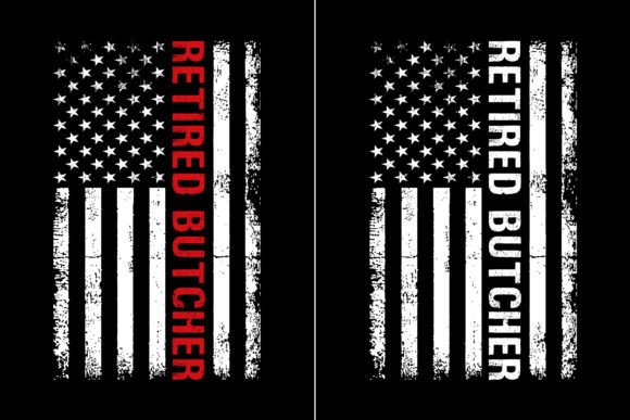 Retired Butcher: Bold T-Shirt Designs for Brands