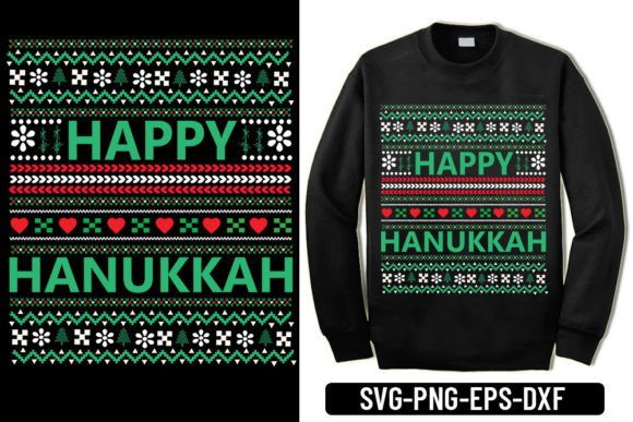 Review: Ugly Sweater - Happy Hanukkah Embroidery Design