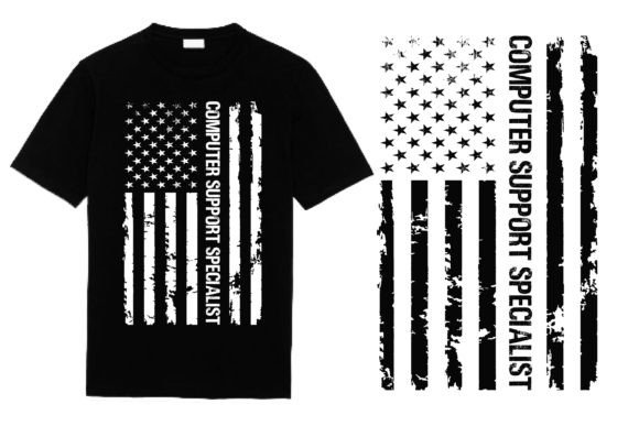 Reviewing the Computer Support Specialist T Shirt Design