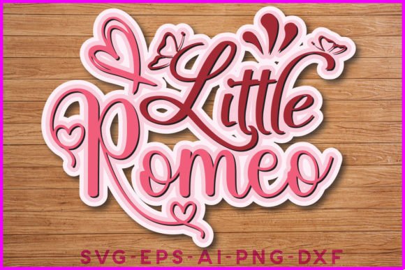 Reviewing the Little Romeo Valentine Sticker Design