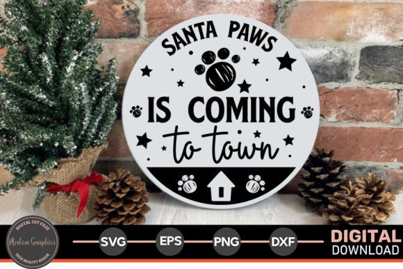 Santa Paws Pets Svg: A Crafts Asset for Blogs