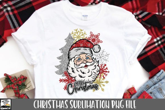 Santa Sublimation Design for Crafts