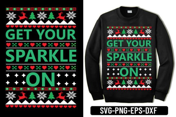 Ugly Sweater T-Shirt Designs: Sparkle Review