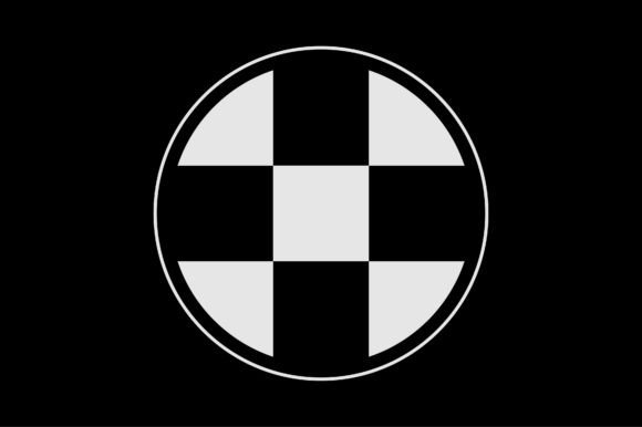 Universal Shape Circle Checkerboard: Modern Icons for Blogs