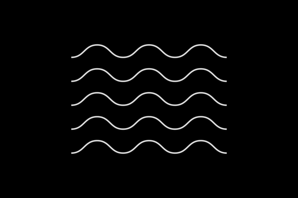 Universal Shape Curved Zig Zag Lines Icons Review