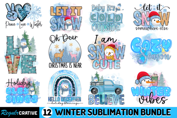 Winter Sublimation Bundle: A Designer’s Crafts Review