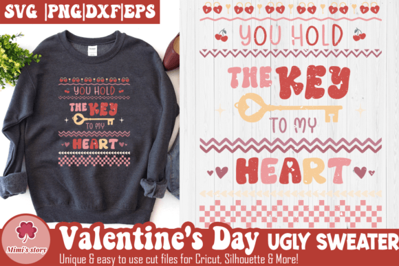 You Hold the Key to My Heart SVG for Crafts